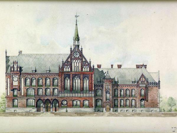 2. Vilhelms Bokslafs (1858–1945). Rīgas Biržas komercskola (tagad Latvijas Mākslas akadēmija). 1902