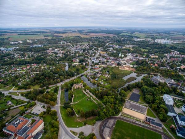 Dobeles ainava no putna lidojuma. 2016.g. 17.septembris. G.Timermaņa aerofoto.
