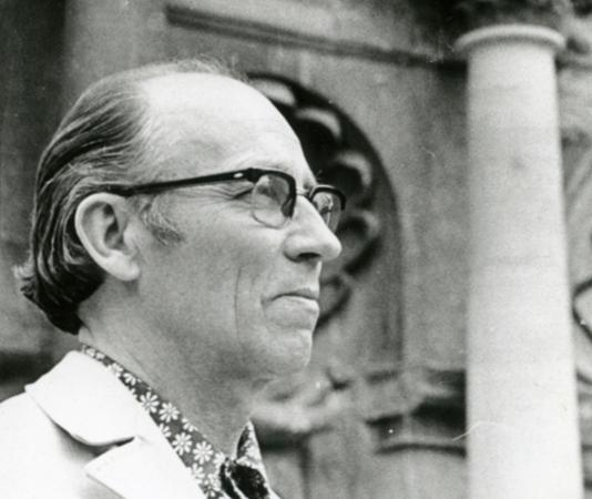 Arhitekta Andreja Holcmaņa portrets