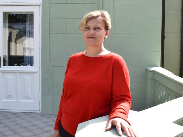 LKTIC jaunā vadītāja Vineta Solovjova. Liepājas muzeja publicitātes foto.